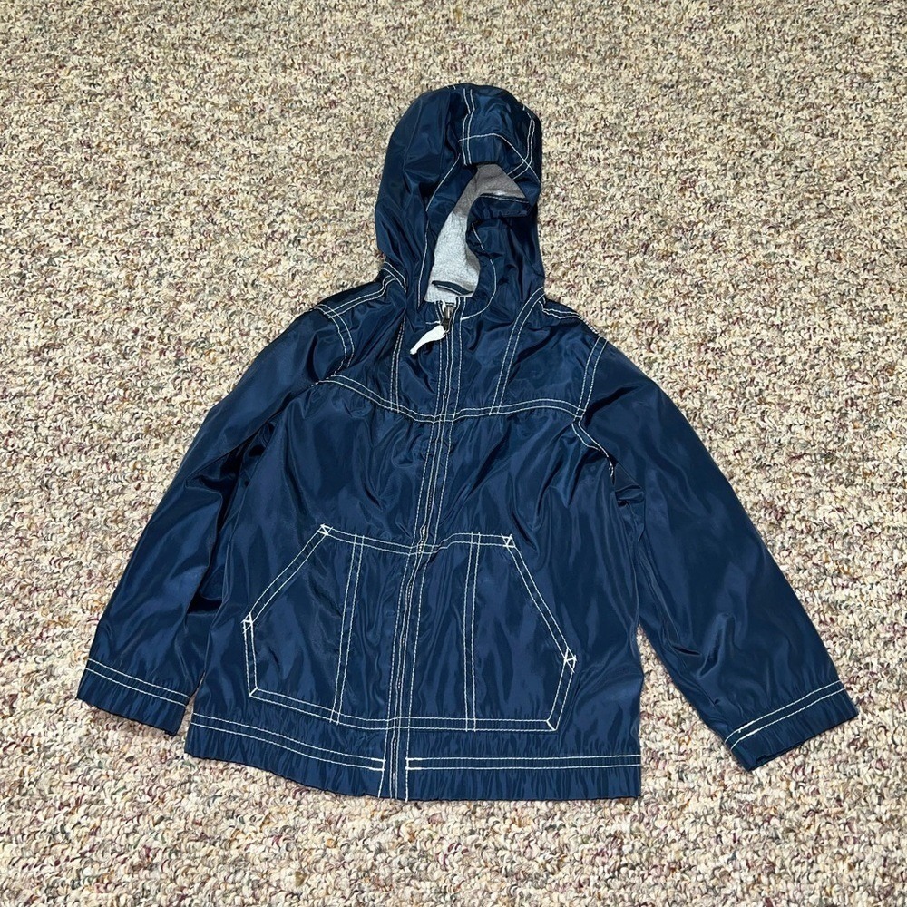 Boys, girls, 3T jacket, coat Kids Old Navy Blue Hooded Jacket, 3T
